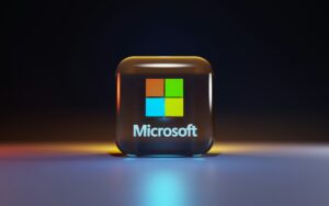 Microsoft logo representing SharePoint vulnerability and security breach in 2025